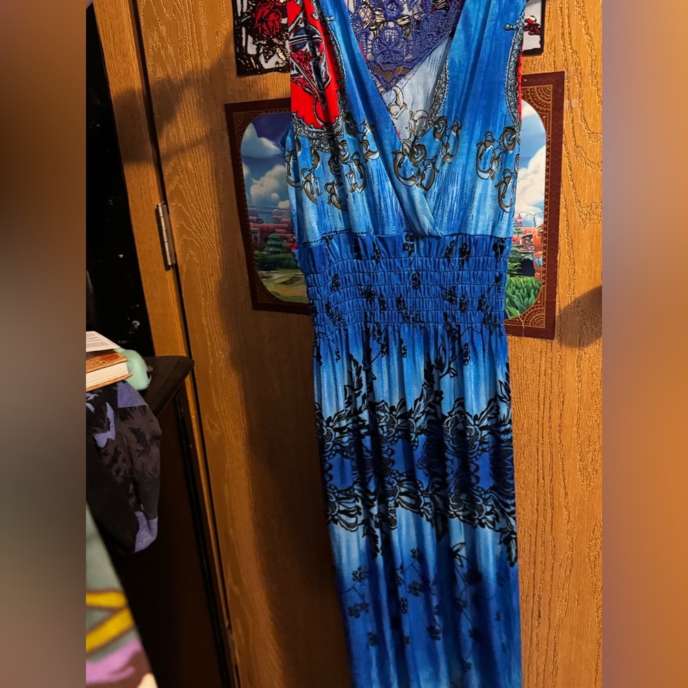 Boho Floral Maxi Dress